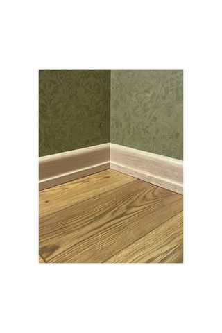 6 Cm Meşe Rengi Süpürgelik Mdf 2,44 Metre Uzunluğunda