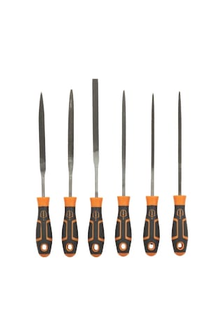 6 Parça Mini Hobi Eğe Seti Ahşap Oyma Marangoz Hobi Eğe Törpü Set