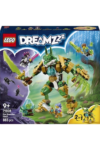 LEGO® DREAMZzz™ Tilki Koruyucu Robot 71508 – 9 Yaş ve Üzeri Çocuklar için Figür İçeren Yaratıcı Oyuncak Yapım Seti (883 Parça)