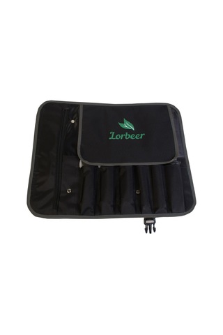 Lorbeer Bıçak Çantası 6 Gözlü Rulo Gri Çanta