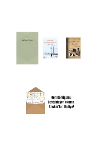Bu Son Olsun + Ne Güzel Çocuklardık Biz + Şiir Ustalardan Öğrenilir + Okuma Sticker'ları