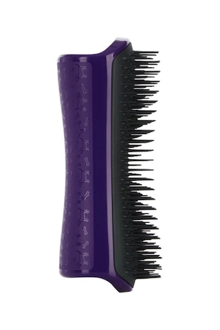 Tangle Teezer Pet Teezer De-shedding Büyük Irk Köpek Bakım Fırçası 14,7x6,4 Cm Mor-siyah