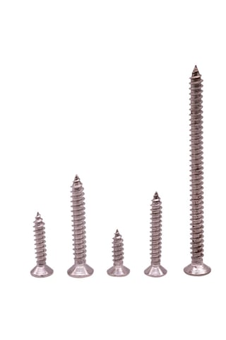 Paslanmaz Krom Vida. 20mm. 100 Adet. M4