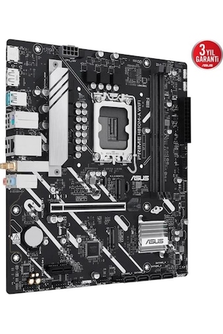 Asus Prıme H810m-a Wıfı-6e Ddr5 Hdmı-dp Pcıe 4.0 1851p Matx