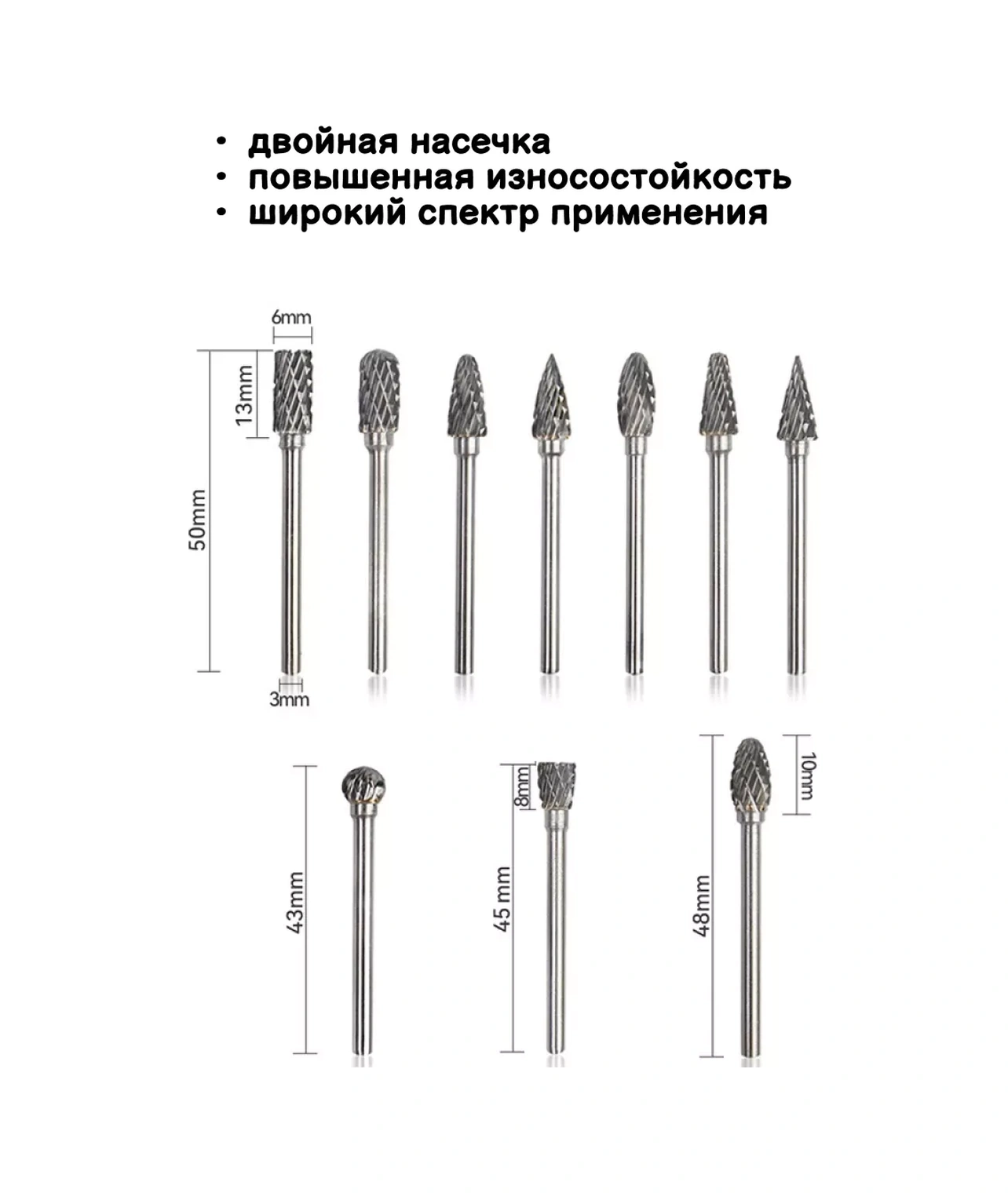 Tanayka Metal İçin Kesici Uçlar, Endüstriyel Torna Frezeleri, 10 Parça 205750141