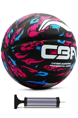 Basketbol Topu Linik Model Profesyonel Kalite Siyahalev 7 Numara