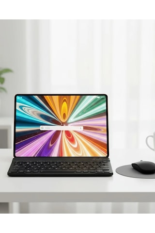 Klavyeli Tablet Pc Kalem Kılıf Ve Ekran Koruyucu li Android Set Tablet Kılıfı