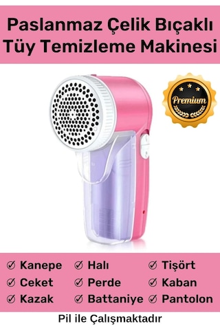 Premium Taşınabilir Tiftik Kazak Tüy Toz Alıcı Takım Elbise Halı Kıyafet Plli Tüy Temizleme Makinesi