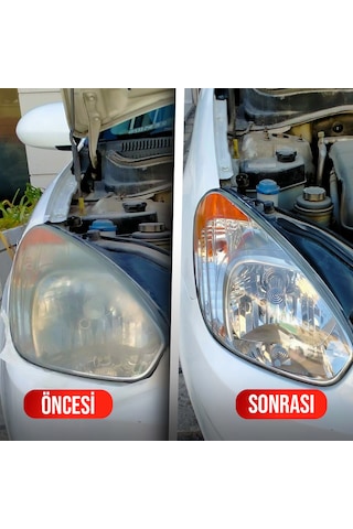 Kraftech Yeni Nesil Premium I Buharlı Far Temizleme Sıvısı Ve Parlatma Solüsyonu I Kloroform Uyumlu I 250 G