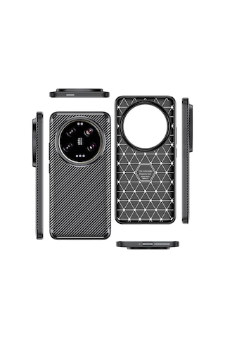 Vendas Xiaomi Uyumlu Mi 14 Ultra Kılıf Zore Negro Silikon Kapak