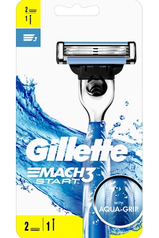 Gillette Mach3 Start Tıraş Makinesi + Yedek Başlık 2'li