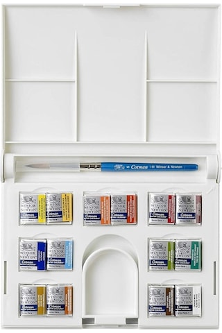 Winsor & Newton Cotman 14 Renk Tablet Suluboya