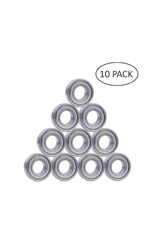 10 Ad. 608Zz Rulman -8X22X7 Metal Mühürlü Çok Amaçli Bilye Rulman 554865211