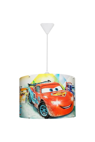 Ykc Şimşek Mcqeen Cars Çocuk Odası Panorama Sarkıt-Lisanslı