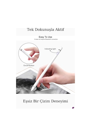 Tcl Tab 10s 10.1 İnç Uyumlu Dokunmatik Ekran Yazı Ve Çizim Kalemi