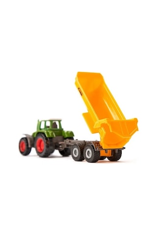 Siku Fendt 926 Vario Krampe Damperli Römork Metal Oyuncak Traktör Çiftlik Modeli 1605 Lisanslı 16 Cm