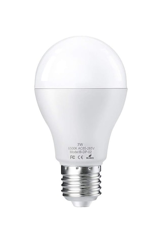 Dianziye 2 Adet 7w Radar Sensörlü Led Ampul, E27/e26 Taban, 180 Açılıklı, Enerji Tasarruflu 6000k Beyaz Işık