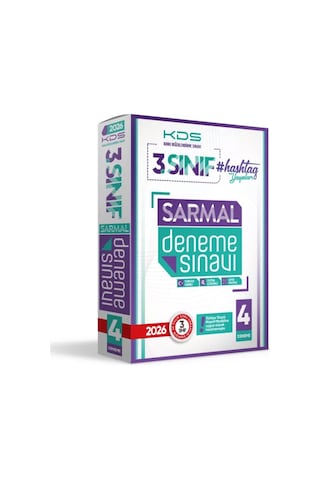 2026 3.sınıf #Hashtag Kazanım Değerlendirme Sınavı 4lü Sarmal Deneme Paketi Türkiye Geneli