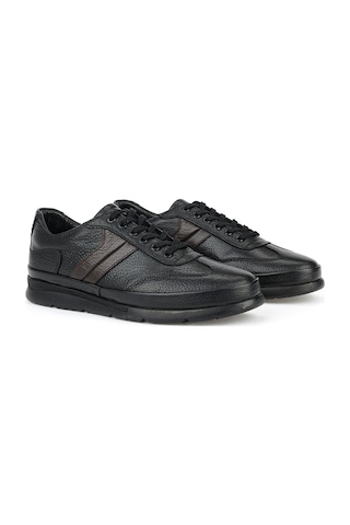 Ziya, Erkek Hakiki Deri Sneaker 1631002z650 Siyah 1611002z650 000