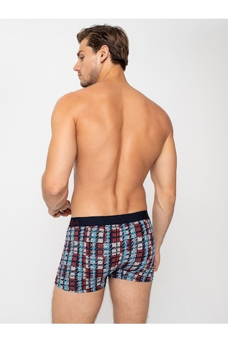 Dorea 2 Adet Erkek Desenli Boxer (446078192) Lacivert