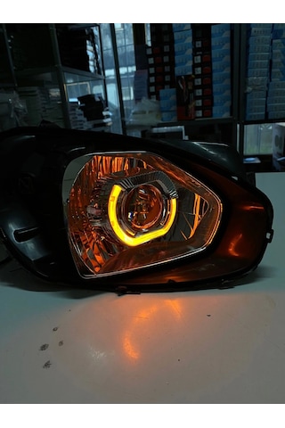 2.5 İnç J Model Bi-xenon Mercek Turuncu Angel