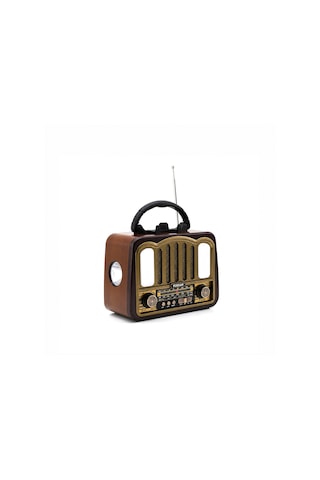 Yuegan Platoon Pl-4702 Fm Radyo Speaker Mp3 Usb Şarjlı İbreli Nostalji Bluetooth Tf Player