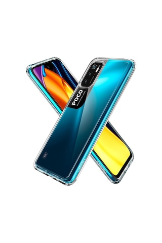 Spigen Redmi Note 10 5g / Poco M3 Pro 5g İle Uyumlu Kılıf Ultra Hybrid Crystal Clear