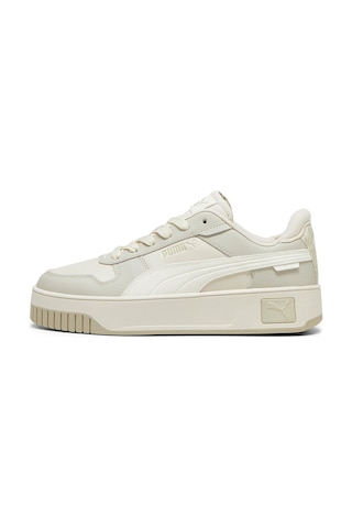 Puma Carina Street Animal Fever Kadın Bej Sneaker Bej