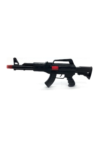 Taramalı Sesli Oyuncak Tüfek Büyük Boy 44 CM Oyuncak Silah M-16
