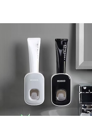 Ecoco Gri Diş Macunu Sıkacağı Beyaz