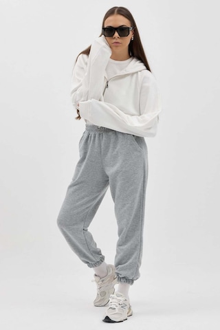Buly Cozy Beli Lastikli Jogger Eşofman Altı Grimelanj