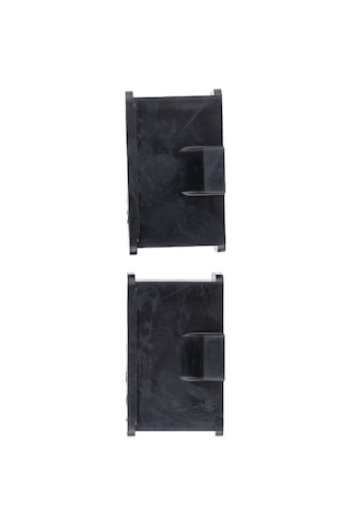 Homyl 1 Çift Kauçuk Susturucu Montaj Seti Siyah, Harley Drag