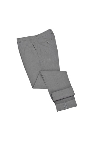 Erkek Klasik Kuş Gözü Kumaş Pantolon Bgl-st04738 Gri