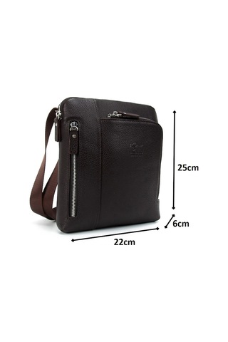 Erkek Postacı %100 Deri Tablet Telefon Çanta Kangaroo K. 5969S