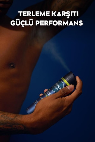 Nivea Men Deep Extreme Maxxtech 72 Saat Erkek Sprey Deodorant 150 ML