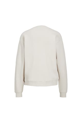 Jack & Jones Kadin Gögüs Logolu Sweatshirt - Abbie - 12223962 - 1 Moonbeam