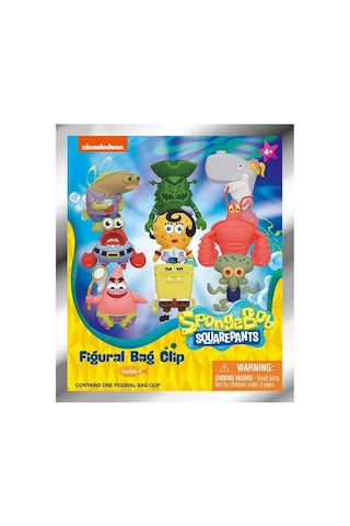 Sünger Bob Klipsli Figür Seri 4