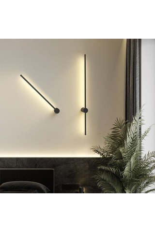 Uzun Nova Model Led Beyaz Işık Ultra Power Led Avize Aplik Avizef
