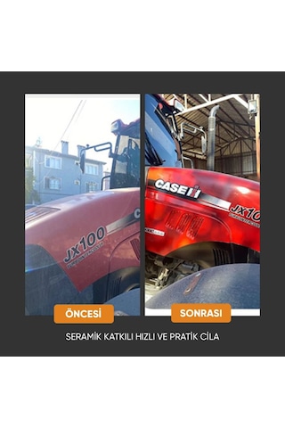 Demir Tozu & Jant Temizleyici + Seramik Katkılı Hızlı Ve Pratik Cila + Susuz Motor Temizleme Spreyi