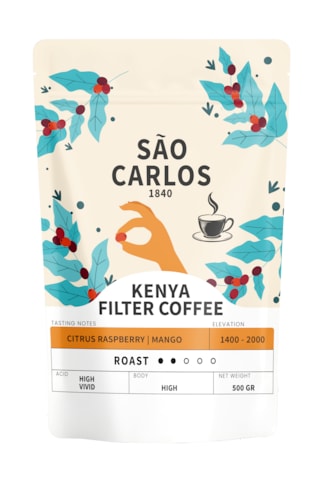 Kenya Filtre Kahve 500 Gr Kenya Nyeri Aa Single Origin Çekirdek