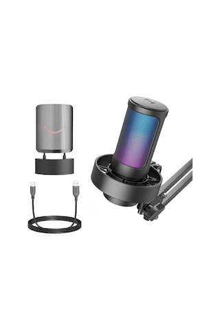 Fifine Ampligame A8t Usb Yayıncı Bilgisayar Mikrofonu A8t