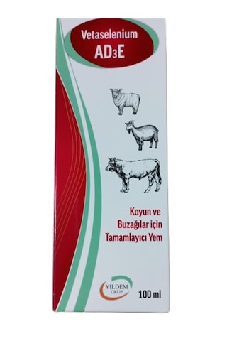 Hayvanlar İçin Ad3e Vitamini Koyun, Kuzu, İnekler Tavuk Ve Hind