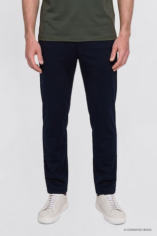 AC&Co / Altınyıldız Classics Erkek Lacı Pamuklu Standart Fit Normal Kesim Beli Lastikli Diagonal Desenli Örme Pantolon Lacı