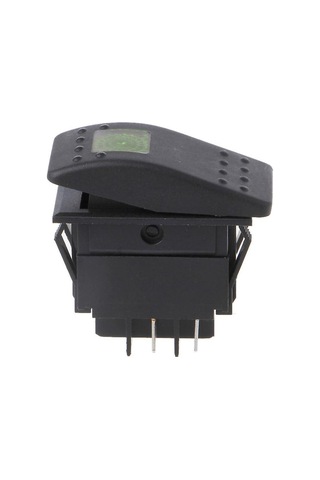 12v Su Geçirmez Araba, Otomobil, Tekne Açma/kapama Düğmesi, Led Işıklı, 4 Pinli Sarı