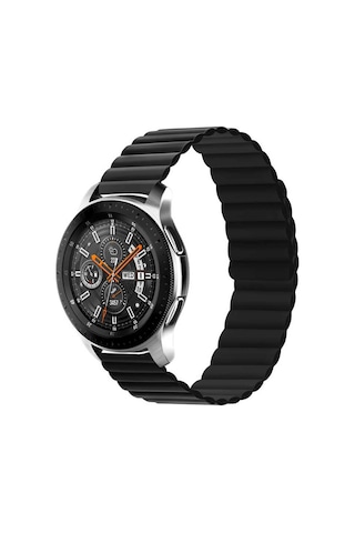 Galaxy Watch 42mm Uyumlu Krd-52 Mkst Kordon-siyah