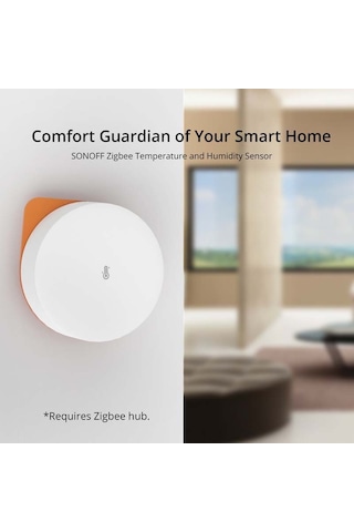 Sonoff Akıllı Ev Kablosuz Sıcaklık ve Nem Sensörü Dedektörü
