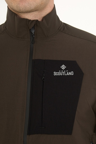 Camp Scoutland Camp255 Outdoor Tactical Su İticili Erkek Fermuarlı Taktik Sweatshirt Haki