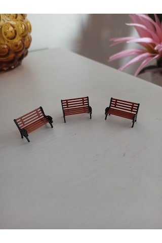 Hureggo Concept Mini Maket Bank Seti 3'lü & 3 Cm