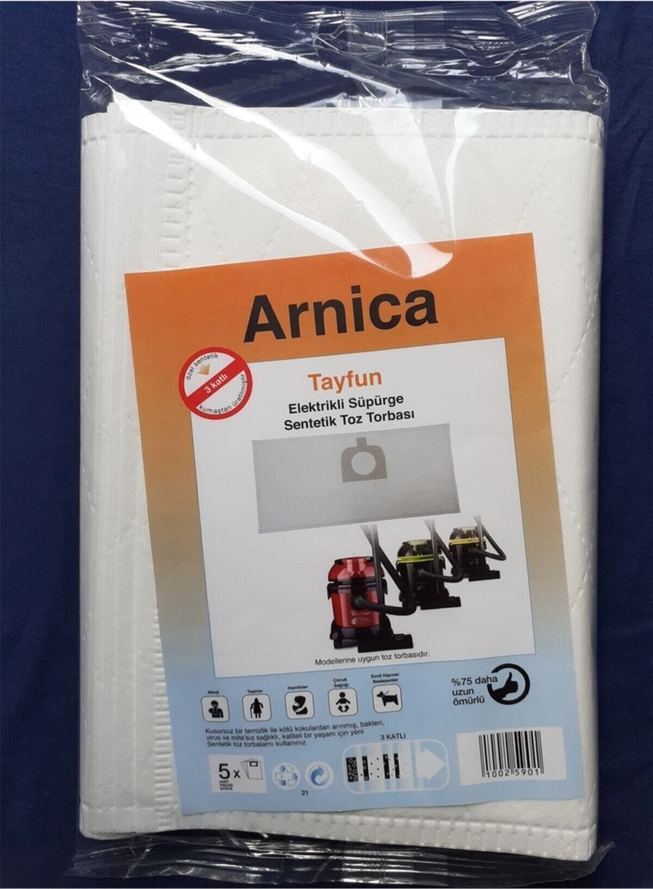 Magic Bags Tayfun Süpürge Toz Torbası Bez 5 Adet