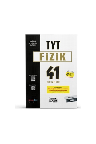 Üçgen Akademi Süper Kampanya Tyt Fizik Soru Bankası + 41 Deneme